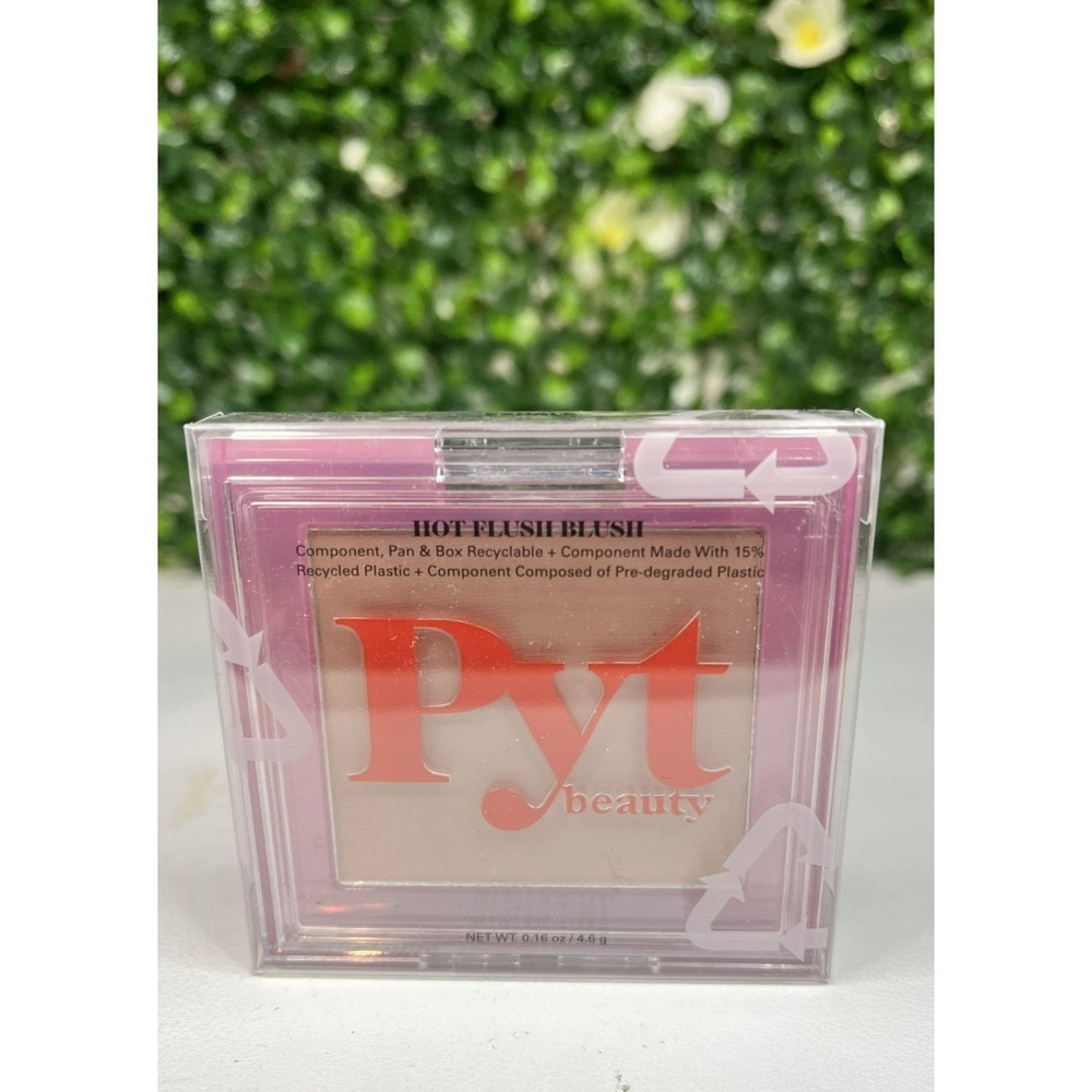 Pyt Beauty Hot Flush Blush Everyday Pressed Powder ~ Exhale ~ 0.16 oz